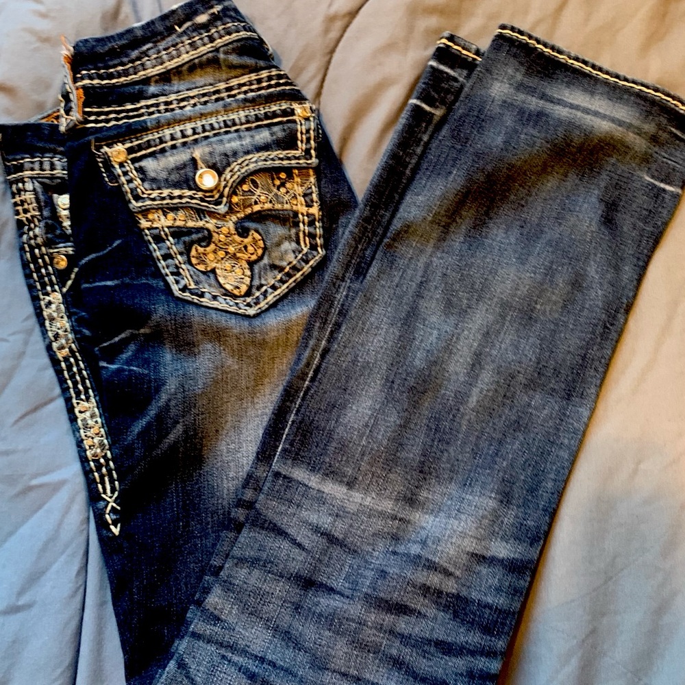 Rock revival jeans in excellent condition.